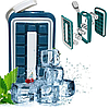 Силіконова форма для льоду з кришкою на 18 кубиків Cool Home ICE Tray лоток для заморожування води top quality st, фото 2