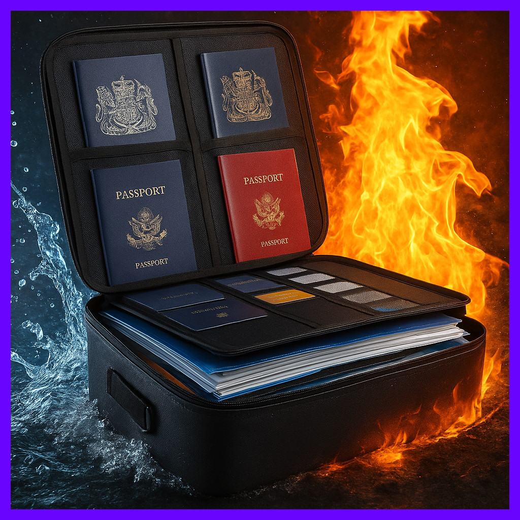 Термостійка сумка для особистих і юридичних документів, фото 1