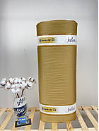 Постільна білизна Королева Ночі (Сатин Premium) | Полуторний комплект | 50х70 | Однотонний гірчичний, фото 2