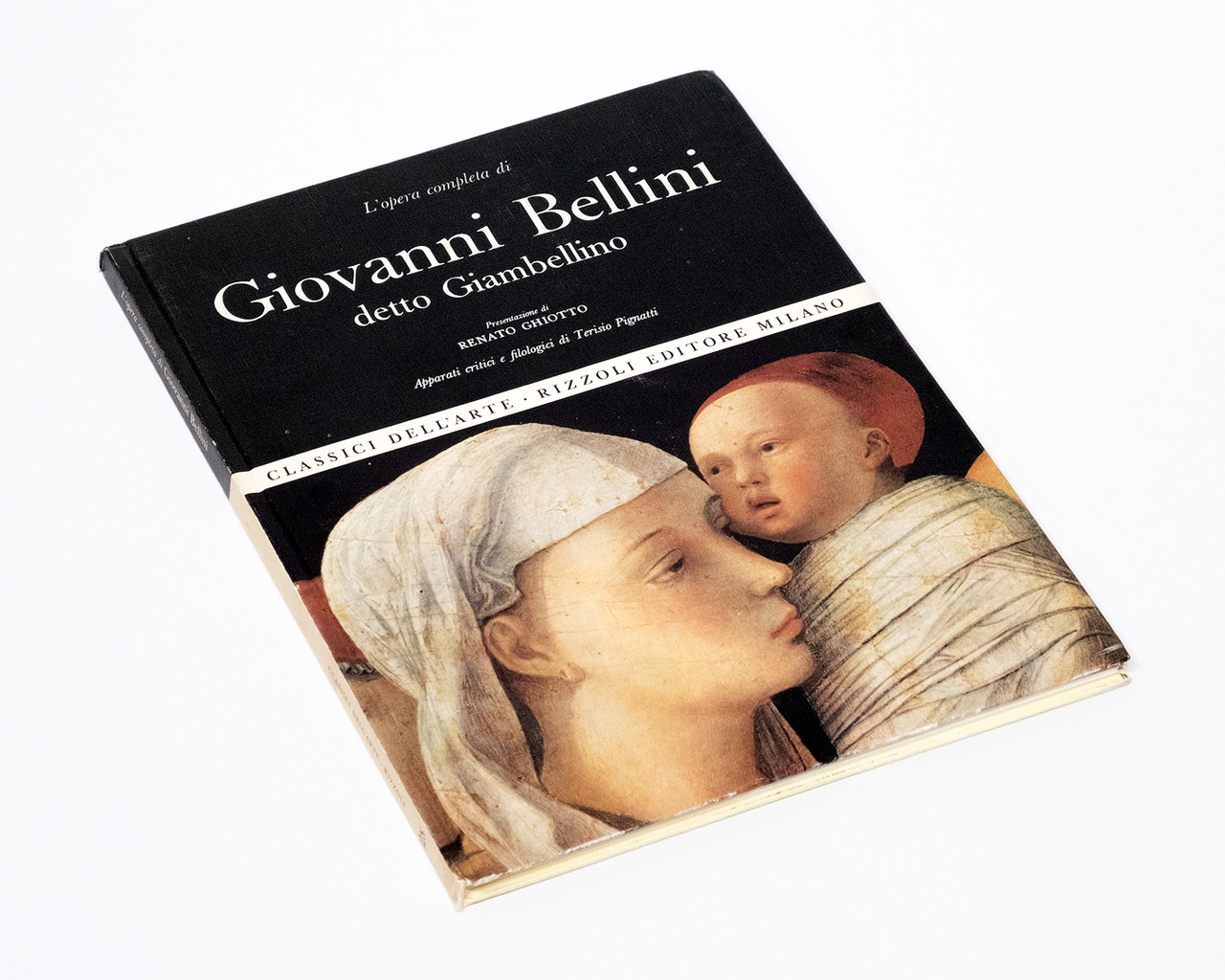 Книга L'opera pittorica di Giovanni Bellini — збірка робіт Джованні Белліні «Classici dell'Arte» Rizzoli, фото 1