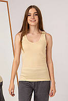 Майка женская широкая бретель Ozkan - Бежевый 0111-3