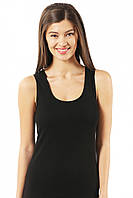 Майка женская - широкая бретель - Черный Ozkan 23320-2