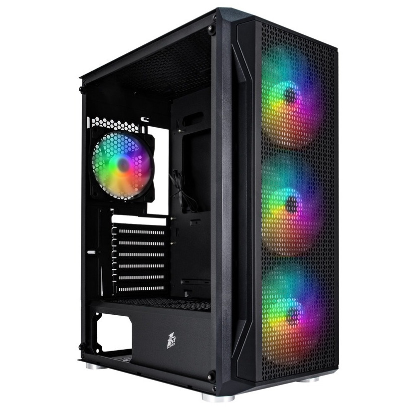 Корпус 1stPlayer X5-BK-4F1 Black 750W (X5-BK-4F1-PS-750FK-EU), фото 1