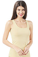 Майка женская - широкая бретель - Бежевый Ozkan 23320-5
