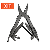 Мультитул саперный армейский 20в1 тактический набор инструментов с чехлом MOLLE, черный