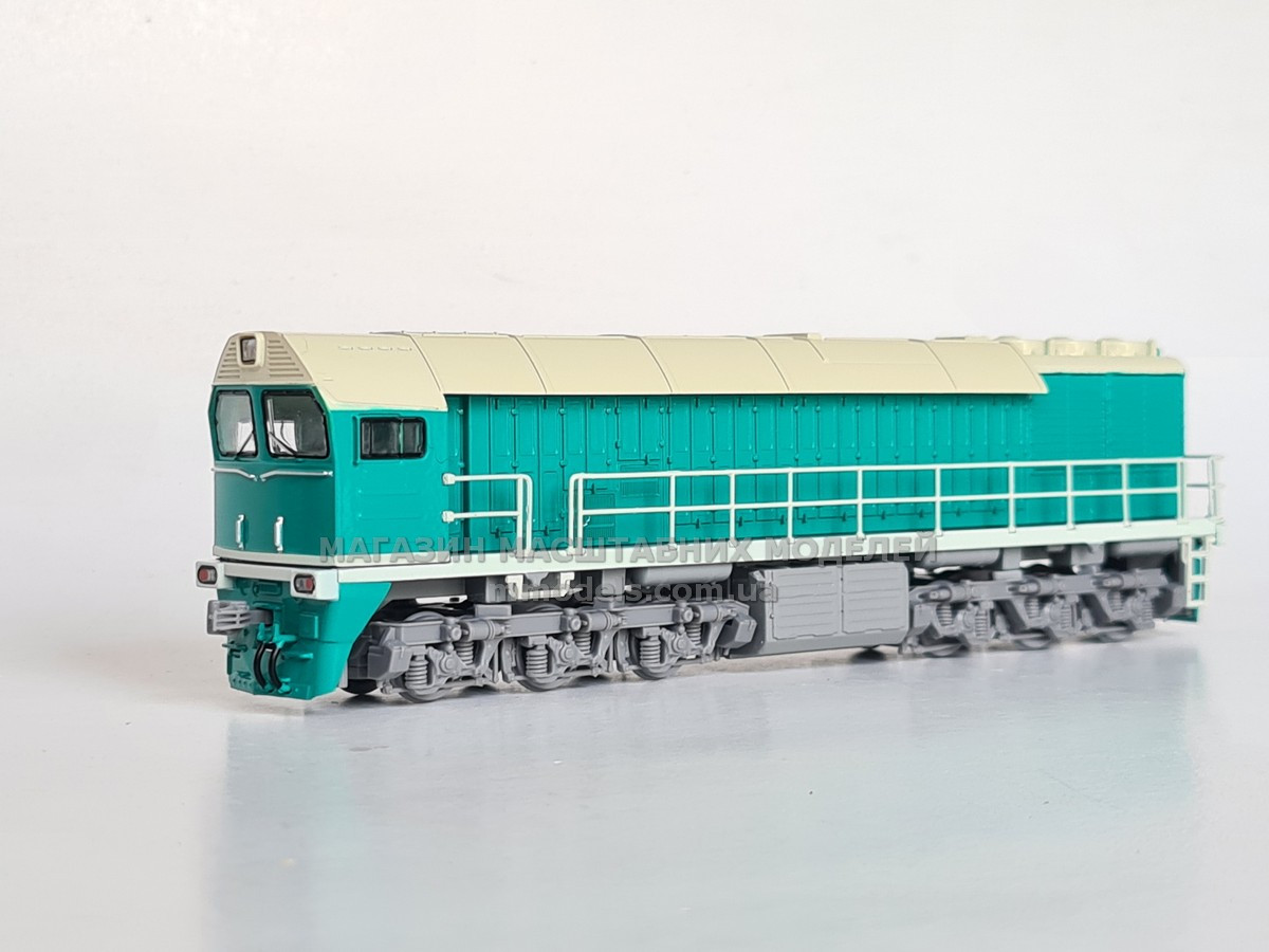 Стендова модель локомотива тепловоза ТЭ114, масштабу H0, 1:87, фото 1