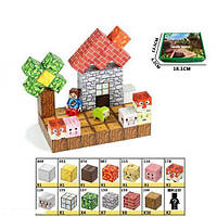 Конструктор магнітний "Майнкрафт/Minecraft", 59 дет