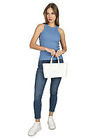 Женская майка-борцовка хлопок в рубчик - Ozkan 27464