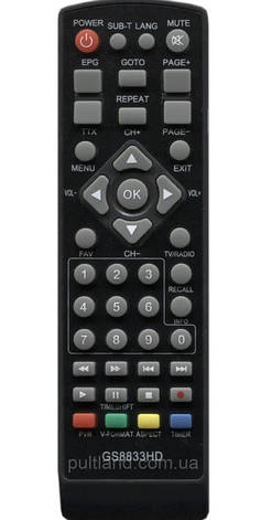 Пульт дистанційного керування для DVB-T2 приставки (тюнера) YU227, фото 1