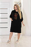 Сукня туніка з елементами вишиванки 9353, фото 3
