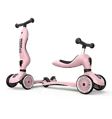 Самокат Scoot and Ride Highwaykick-1 пастельно-рожевий від 1-го року (SR-160629-ROSE)