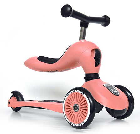 Самокат Scoot and Ride Highwaykick-1 персик від 1-го року (SR-160629-PEACH), фото 1