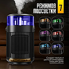 Нагрівач на 800 Вт 2 в 1 зі зволожувачем повітря, пультом керування й підсвіткою Healting Humidifier, фото 7