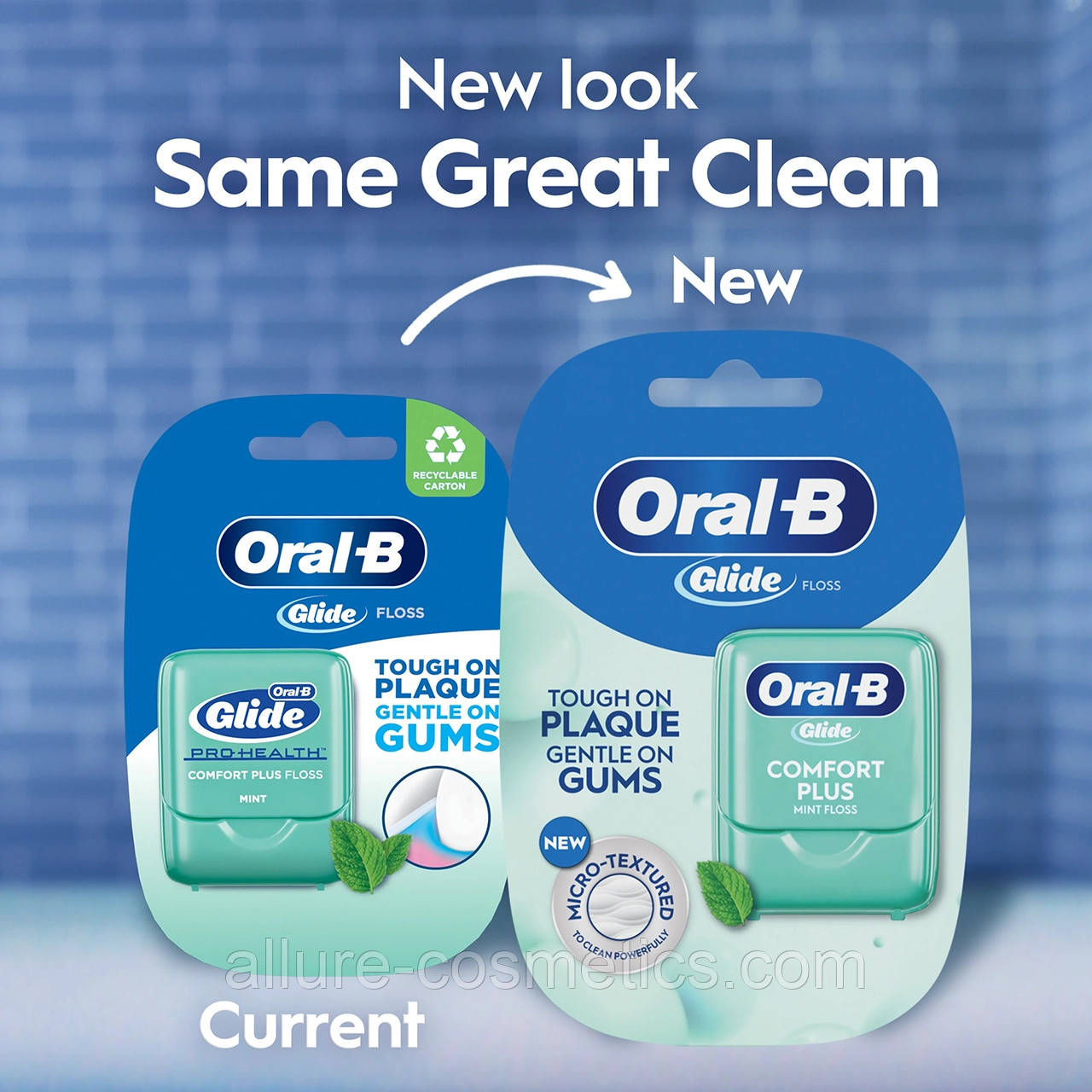 Зубна нитка Oral-B Pro Health Glide floss Compfort plus (США), фото 1