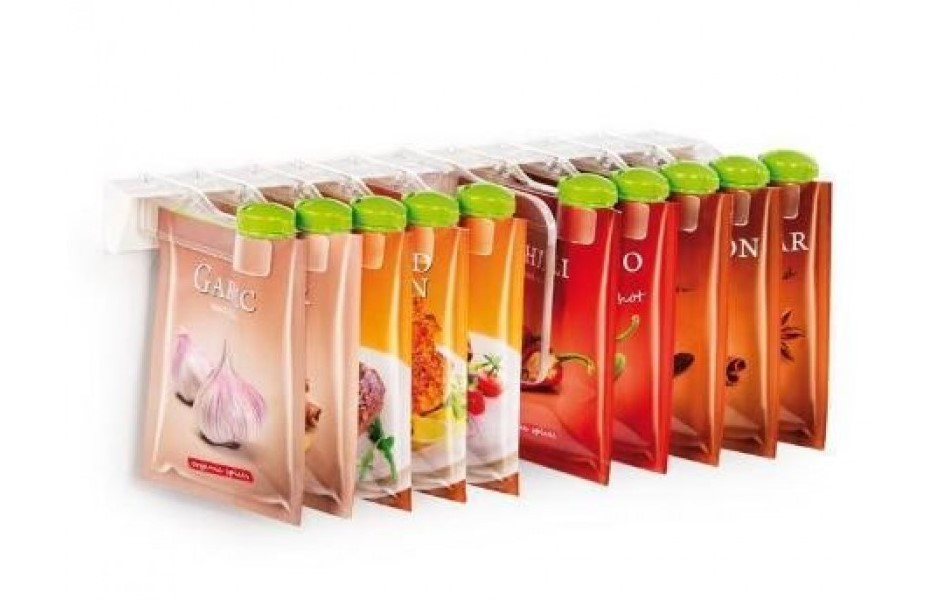 Органайзер для пакетів спецій із затискачами (SP-55) Лучшая цена, фото 1