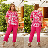 Костюм ошатний брюки та блуза в кольорах 9356, фото 2