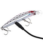 Електронна приманка для лову хижих риб із підсвіткою й USB, Twitching Lure/Рабка-приманка для риболовлі, фото 6