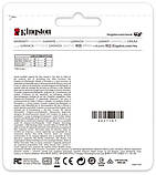 Kingston DataTraveler Kyson 128GB USB 3.2 Gen1 металевий флеш накопичувач без ковпачка, швидкий USB флеш-накопичувач 128 ГБ, фото 3