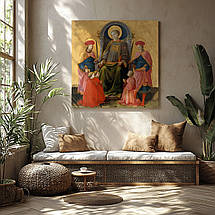 Картина на полотні "Філіппо Ліппі – Святий Лаврентій, Filippo Lippi - Saint Lawrence", 60×60см, фото 3