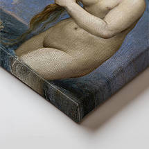 Картина на полотні "Тіціан – Венера, що піднімається з моря, Titian - Venus Rising from the Sea", 60×45см, фото 4