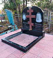 Двойной памятник вертикальный 1