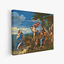 Картина на полотні "Тіціан – Вакх і Аріадна, Titian - Bacchus and Ariadne", 60×66см, фото 2
