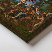 Картина на полотні "Тіціан – Вакх і Аріадна, Titian - Bacchus and Ariadne", 60×66см, фото 4