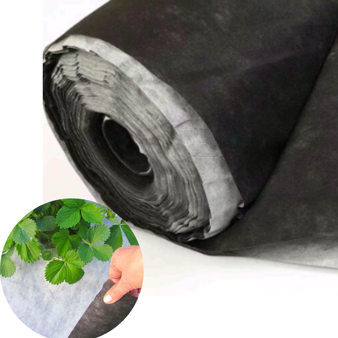 Агроволокно 50 г/м² 1,60 х 100 м чорно-біле "Shadow" (Чехія), фото 1