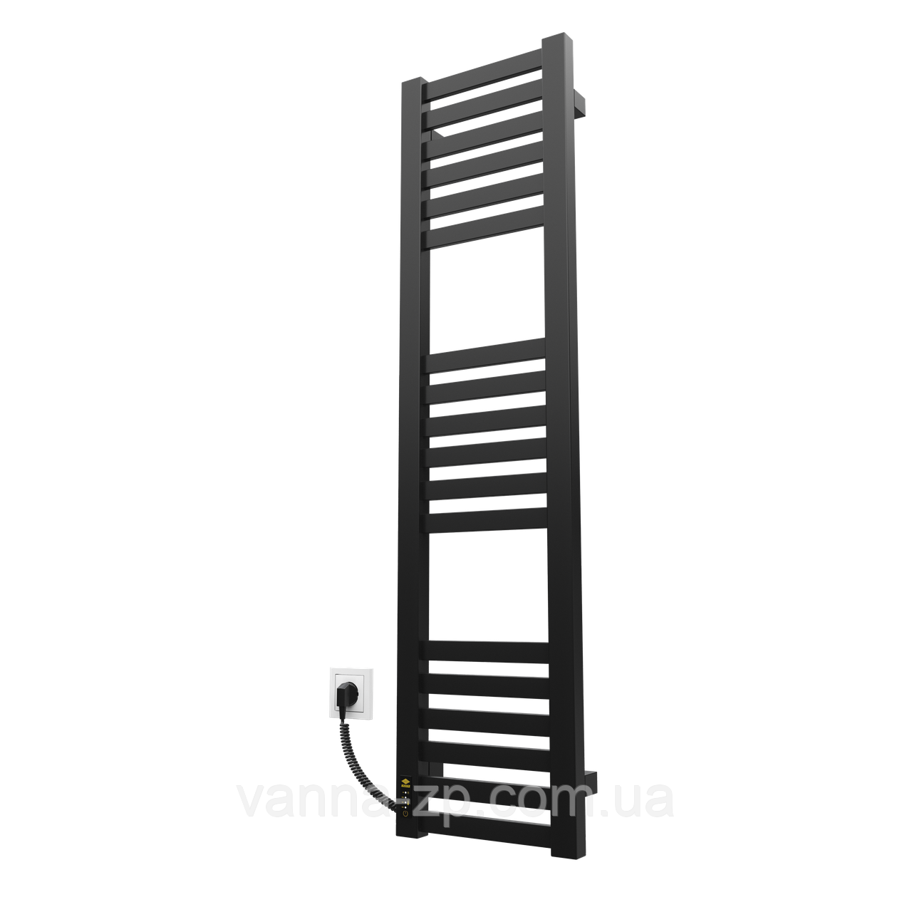 Сушарка для рушників KOSSER Герда 1200х300/18 EL тайм. чорний