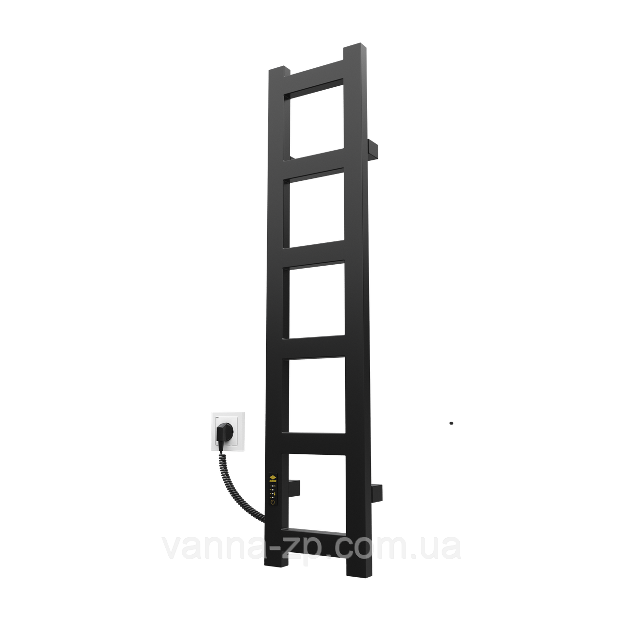Сушарка для рушників KOSSER Норд 1200х220/6 EL тайм. чорний