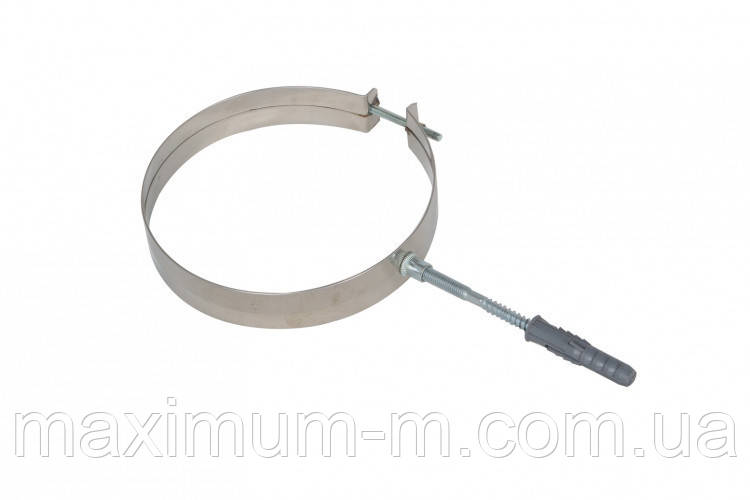 Скоба кріпильна димохідна Ø220 3 вуха на розтяжці