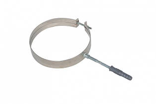 Скоба кріпильна димохідна Ø220 3 вуха на розтяжці