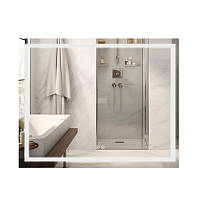 Дзеркало Qtap Mideya (DC-F614) 1000х800 з LED-підсвічуванням Touch, з антизапотіванням, димером, рег.