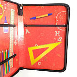 Папка для праці на змійці Апельсин А4 22,5 см*34 см «Follow your crazy ideas» АП -1002, фото 2