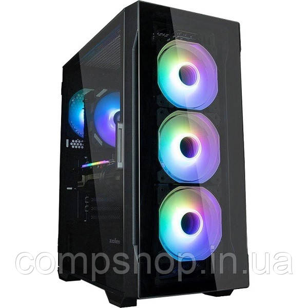 Корпус Midi-Tower без БЖ Zalman i3 Neo TG (ATX, скло, Infinity Mirror ARGB, 484 * 219 * 415 мм, 5.8 кг,, фото 1