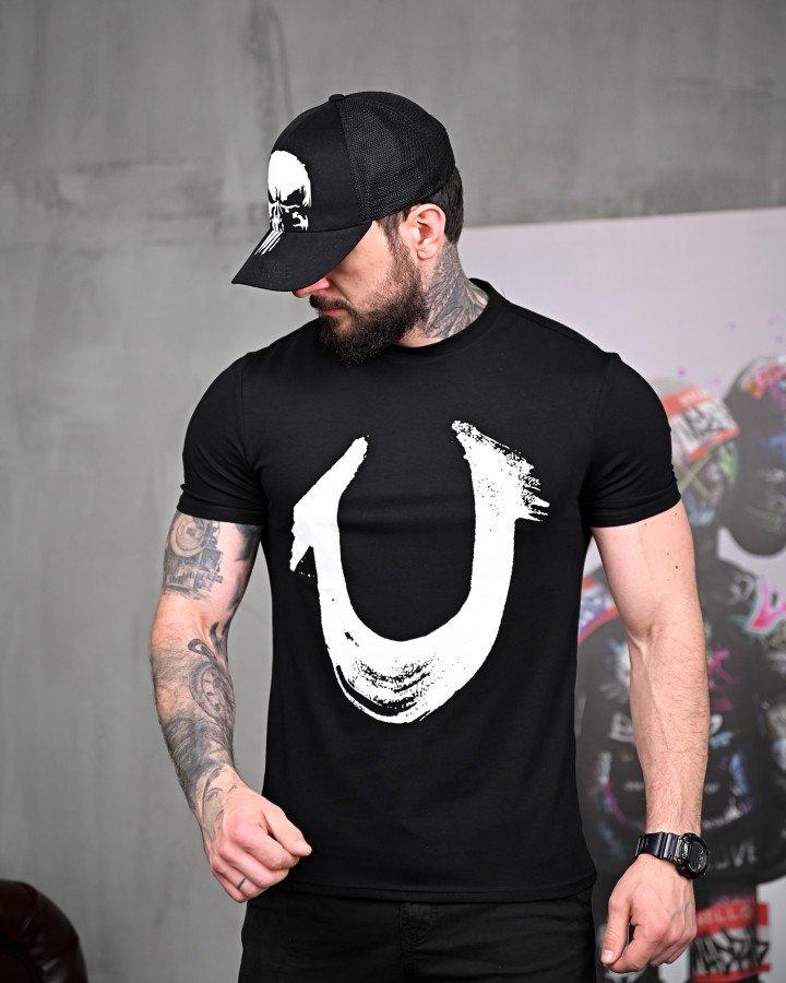 Чоловіча футболка black ПП7514