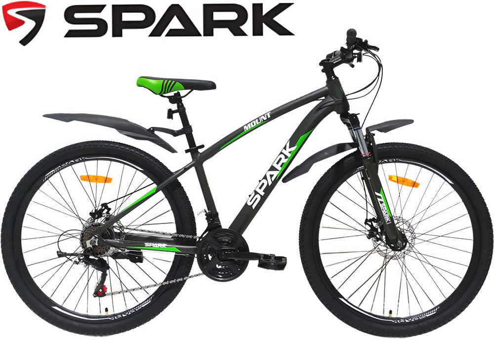 Велосипед спортивний 27.5" SPARK MOUNT рама 15" алюміній