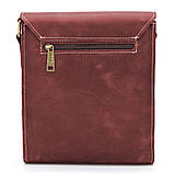 Шкіряна сумка-планшет через плече RW-3027-4lx бренда TARWA марсала, фото 3