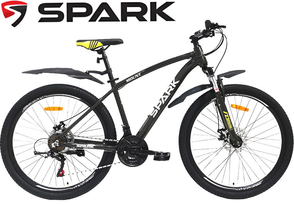 Велосипед спортивний 27.5" SPARK MOUNT рама 17" алюміній