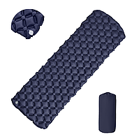 Матрац каремат килимок Westtune Розмір 190х60см Синий для кемпінгу туризму для авто