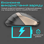 Миша бездротова Promate Samit Gold, фото 4