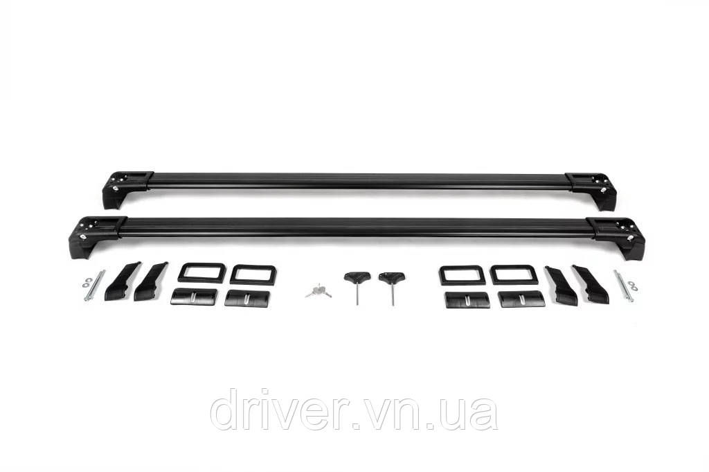 Перемычка в штатные места (2 шт, под ключ) Черный для Mercedes C-сlass W205 2014-2021 гг