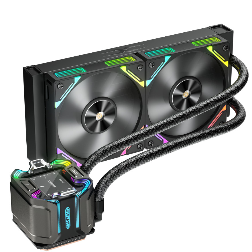 Система водяного охолодження 1stPlayer X-240 Black, фото 1