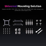 Система водяного охолодження 1stPlayer X-240 White, фото 2