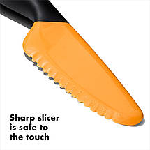 Ніж для манго OXO Good Grips Mango Slicer with Scoop, 26 см, помаранчево-чорний (11305600), фото 3