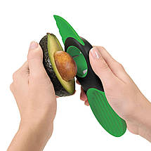 Слайсер для авокадо OXO SoftWorks 3-in-1 Avocado Slicer, зелений (2176700), фото 4