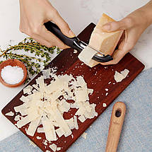 Овочечистка OXO SoftWorks Swivel Peeler, чорна (80051), фото 5