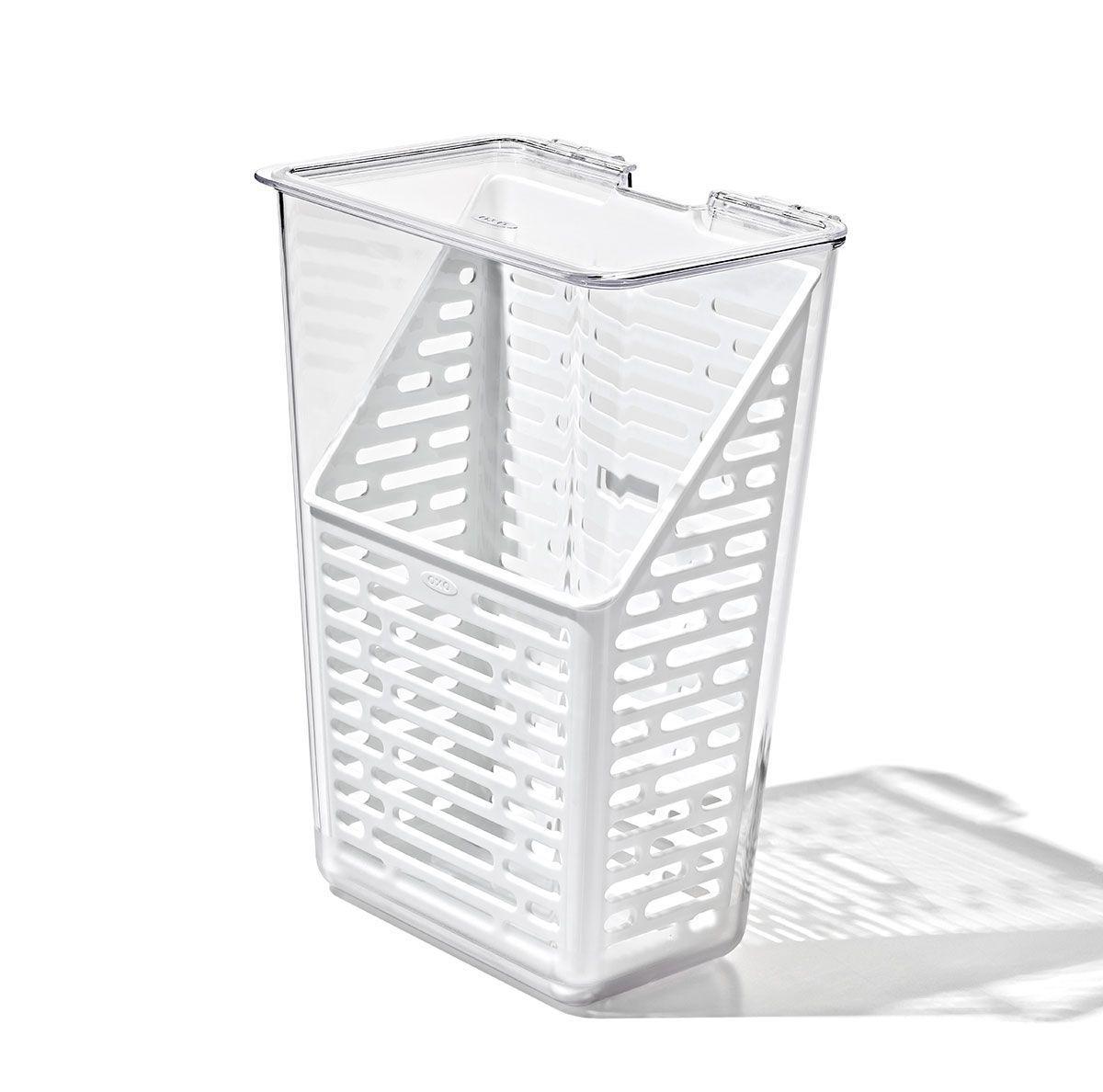 Контейнер для зелені OXO Good Grips Produce Saver Herb Keeper, 11,4 × 15,2 × 28,7 см, білий (11387800)