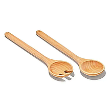 Набір салатних приборів OXO Beechwood Salad Servers, бук, 2 шт (11397600), фото 2