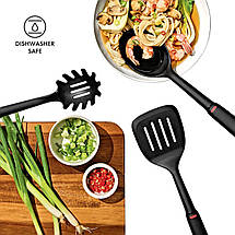 Набір кухонного інструменту OXO SoftWorks Nylon Tool Set, 3 шт, чорні (21232000), фото 5